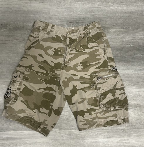 Pantaloncini cargo mimetici