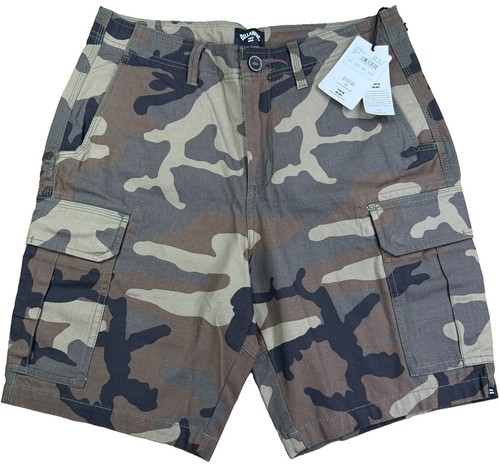 Pantaloncini cargo mimetici